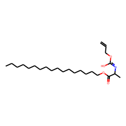 D-Alanine, N-allyloxycarbonyl-, heptadecyl ester