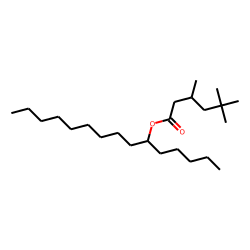 Hexanoic acid, 3,5,5-trimethyl-, pentadec-6-yl ester