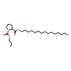 d-Proline, n-propoxycarbonyl-, pentadecyl ester