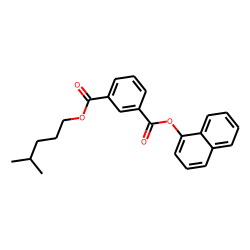 Isophthalic acid, isohexyl 1-naphthyl ester