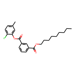 Isophthalic acid, 2-chloro-5-methylphenyl nonyl ester