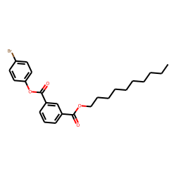 Isophthalic acid, 4-bromophenyl decyl ester