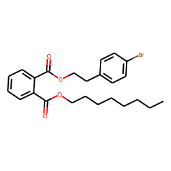 Phthalic acid, 2-(4-bromophenyl)ethyl octyl ester
