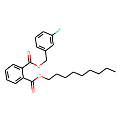 Phthalic acid, 3-fluorobenzyl nonyl ester