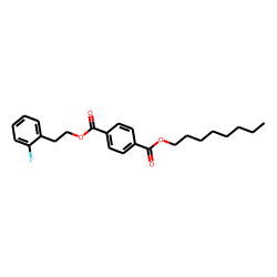 Terephthalic acid, 2-fluorophenethyl octyl ester