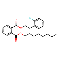 Phthalic acid, 2-(2-fluorophenyl)ethyl octyl ester