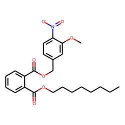 Phthalic acid, 3-methoxy-4-nitrobenzyl octyl ester