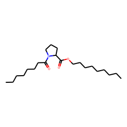 L-Proline, N-octanoyl-, nonyl ester