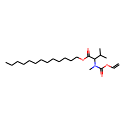 DL-Valine, N-methyl-N-(vinyloxycarbonyl)-, tridecyl ester
