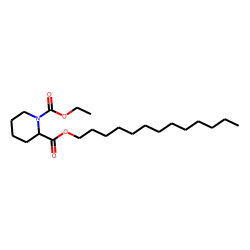 Pipecolic acid, N-ethoxycarbonyl-, tridecyl ester