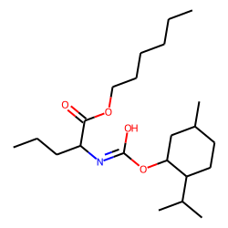 L-Norvaline, N-((1R)-(-)-menthyloxycarbonyl)-, hexyl ester