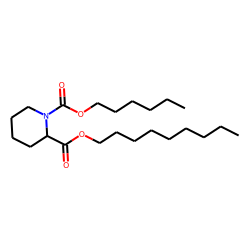 Pipecolic acid, N-hexyloxycarbonyl-, nonyl ester