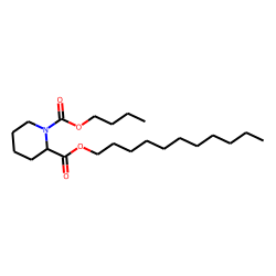 Pipecolic acid, N-butoxycarbonyl-, undecyl ester