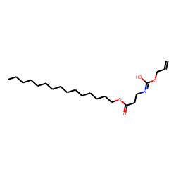 «beta»-Alanine, N-allyloxycarbonyl-, pentadecyl ester