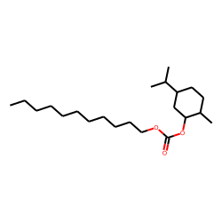 Carbonic acid, (1R)-(-)-menthyl undecyl ester