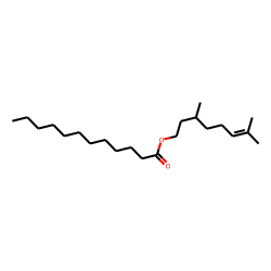 3,7-Dimethyloct-6-en-1-yl dodecanoate