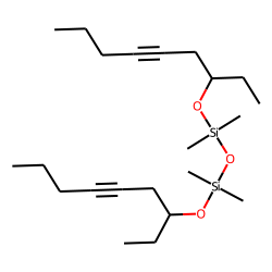 Silane, dimethyl(dimethyl(non-5-yn-3-yloxy)silyloxy)(non-5-yn-3-yloxy)-