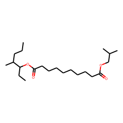 Sebacic acid, isobutyl 4-methylhept-3-yl ester
