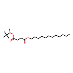 Succinic acid, 3,3-dimethylbut-2-yl dodecyl ester