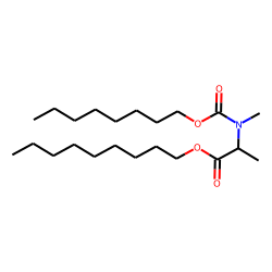 DL-Alanine, N-methyl-N-octyloxycarbonyl-, nonyl ester