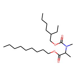 DL-Alanine, N-methyl-N-(2-ethylhexyloxycarbonyl)-, nonyl ester