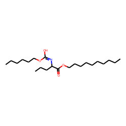 L-Norvaline, N-hexyloxycarbonyl-, decyl ester