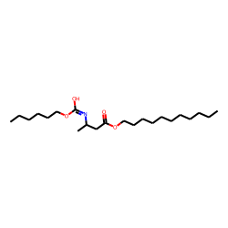 DL-3-Aminobutanoic acid, N-hexyloxycarbonyl-, undecyl ester