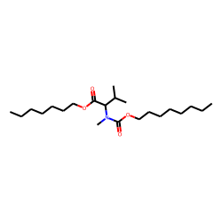 DL-Valine, N-methyl-N-octyloxycarbonyl-, heptyl ester