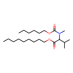DL-Valine, N-methyl-N-hexyloxycarbonyl-, nonyl ester