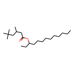 Hexanoic acid, 3,5,5-trimethyl-, tridec-3-yl ester