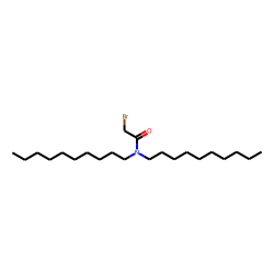 Bromoacetamide, N,N-didecyl-