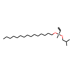 Silane, methylvinyl(isobutoxy)pentadecyloxy-
