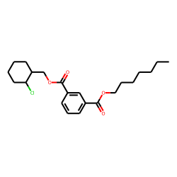 Isophthalic acid, (2-chlorocyclohexyl)methyl heptyl ester