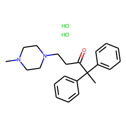 2,2-Diphenyl-5-(n-methyl-n'-piperazino)-3-pentanone dihydrochloride
