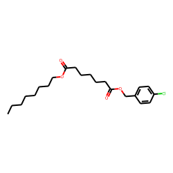 Pimelic acid, 4-chlorobenzyl octyl ester