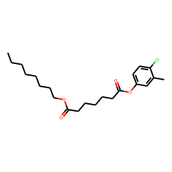 Pimelic acid, 4-chloro-3-methylphenyl octyl ester