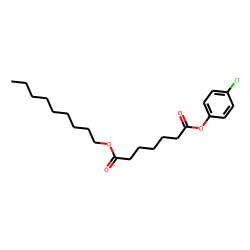 Pimelic acid, 4-chlorophenyl nonyl ester