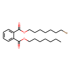 Phthalic acid, 7-bromoheptyl heptyl ester