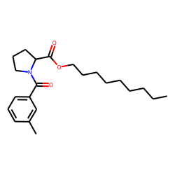 L-Proline, N-(3-methylbenzoyl)-, nonyl ester