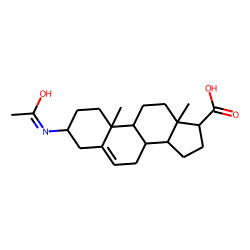 Androst-6-ene-17beta-carboxylic acid, 3alpha-acetamido
