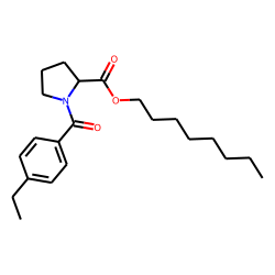 L-Proline, N-(4-ethylbenzoyl)-, octyl ester