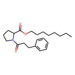 L-Proline, N-(3-phenylpropionyl)-, octyl ester