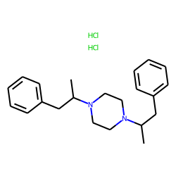 Piperazine, 1,4-bis(alpha-methylphenethyl)-, dihydrochloride