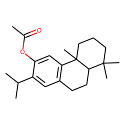 3-Phenanthrenol, 4b,5,6,7,8,8a,9,10-octahydro-4b,8,8-trimethyl-2-(1-methylethyl)-, acetate, (4bs-trans)-