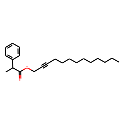 Hydratropic acid, tridec-2-yn-1-yl ester