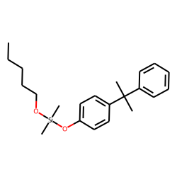 Silane, dimethyl(4-(2-phenylprop-2-yl)phenoxy)pentyloxy-