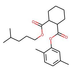 1,2-Cyclohexanedicarboxylic acid, 2,5-dimethylphenyl isohexyl ester