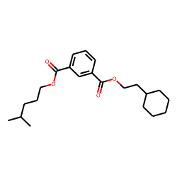 Isophthalic acid, 2-cyclohexylethyl isohexyl ester