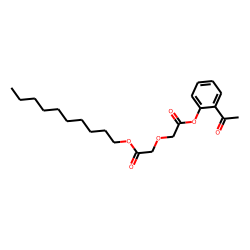 Diglycolic acid, 2-acetylphenyl decyl ester