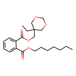 Phthalic acid, 5-ethyl-1,3-dioxan-5-yl heptyl ester